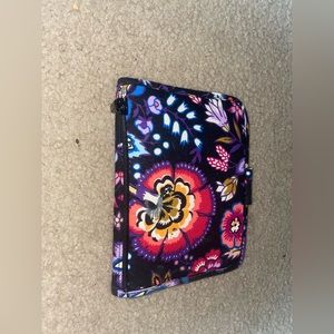 COPY - vera bradley makeup pouch holds brushes and has a zipper for other thing…